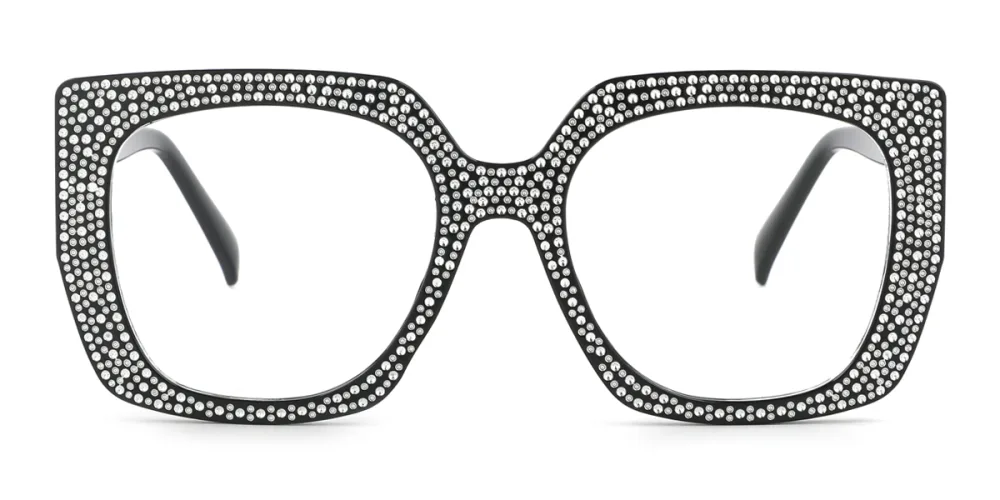 KEKE OVERSIZED JEWELED FRAMES  YOU FANCY OPTICAL – You Fancy Optical