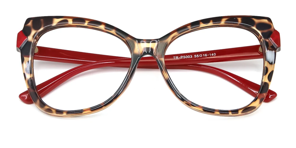 Brown Vintage Cateye Eyeglasses Tortoise Shell Cateye 