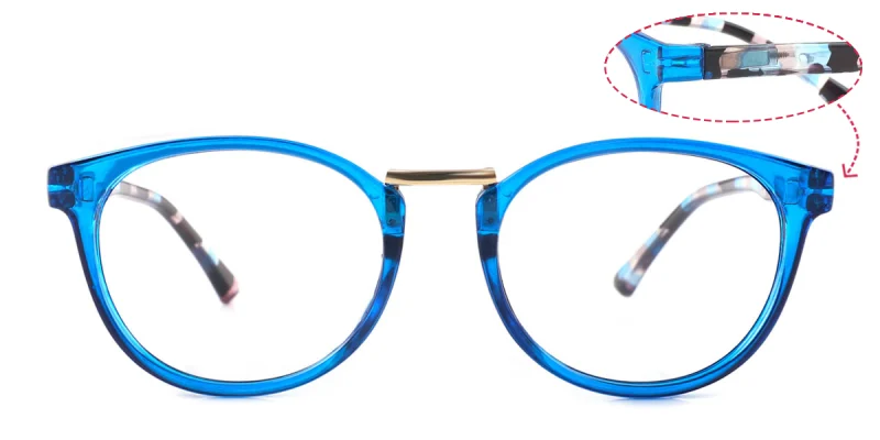 blue