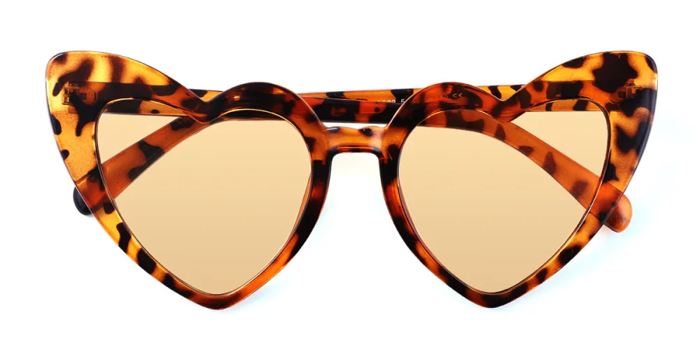 Tortoiseshell hotsell heart sunglasses