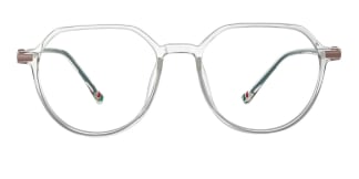 0871 Liana Geometric clear glasses