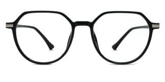 0871 Liana Geometric silver glasses