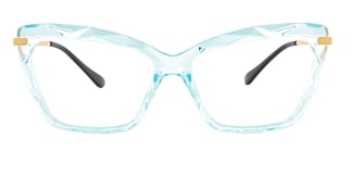 10102 Tina Cateye blue glasses