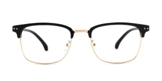 1522-1 Jasmine Rectangle gold glasses