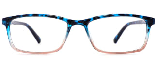 15261 Bella Rectangle blue glasses