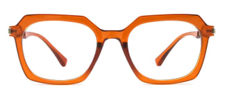 17546 Berneice Rectangle orange glasses