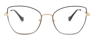 1760 Gustave Cateye black glasses