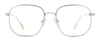 1761 Eleannore Geometric silver glasses