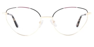 18009 Fairie Geometric gold glasses