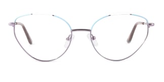 18009 Fairie Geometric purple glasses
