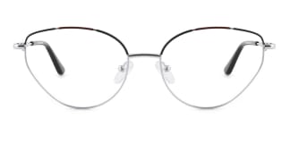 18009 Fairie Geometric silver glasses