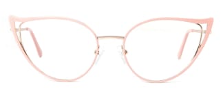 18029 Fairfax Cateye pink glasses