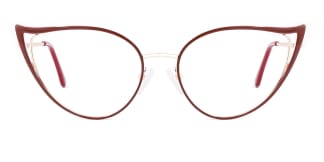 18029 Fairfax Cateye red glasses
