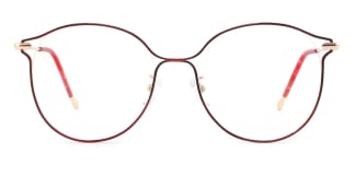 18043 Mignon Round gold glasses