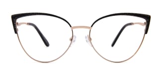 18062 Megara Cateye black glasses