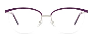 1875 demi Oval purple glasses