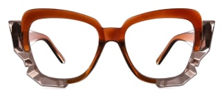 19099 Ardenia Butterfly brown glasses