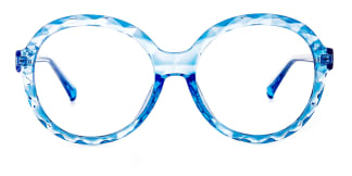 2010 Mahalia Round blue glasses