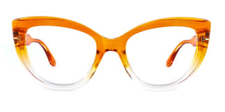 20181 Kay Cateye orange glasses