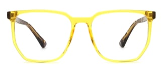 20341 Indiya Rectangle yellow glasses