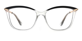 2036 Angelo Cateye clear glasses