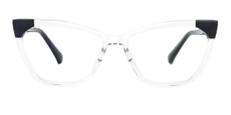2040 Kaye Cateye clear glasses