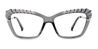 2046 Whalen Cateye grey glasses