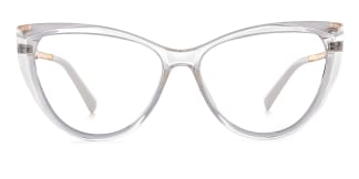 2062 Amarante Cateye clear glasses