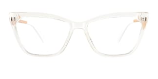 2064 hellen Cateye clear glasses
