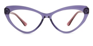 20751 Antoine Cateye purple glasses