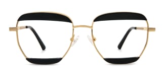22066 Kiandra Rectangle black glasses