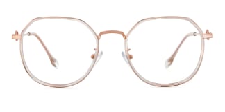 2478 Angelita Geometric clear glasses