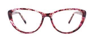 2489 Jodi Cateye red glasses