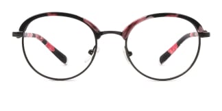 2607 Gaylene Oval floral glasses