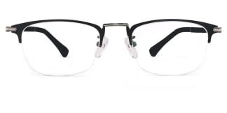 2686 Felix Rectangle black glasses
