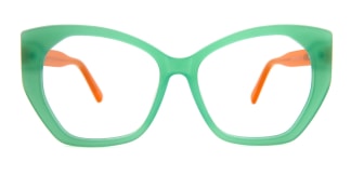 31065 Matilde Cateye green glasses