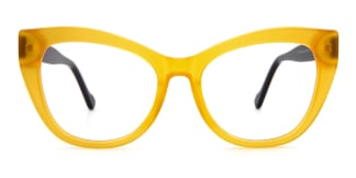 31069 Matrika Cateye yellow glasses