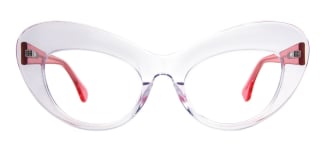 31073 Nanci Cateye clear glasses