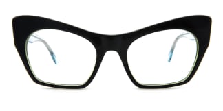 31084 Odhra Cateye black glasses