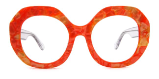 31087 Meyer Oval,Geometric orange glasses
