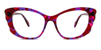 31099 Queena Cateye purple glasses