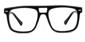 3510 Antoinette Aviator black glasses