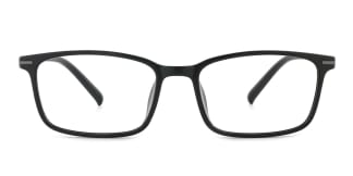 3837 Geord Rectangle black glasses