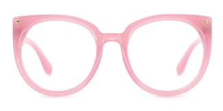 6084 Camille Cateye pink glasses