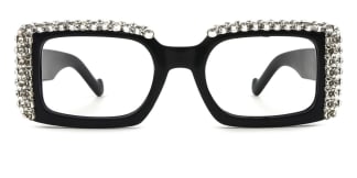66612 Paisleigh Rectangle black glasses