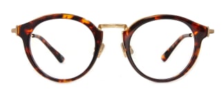 77019 Amador Round tortoiseshell glasses