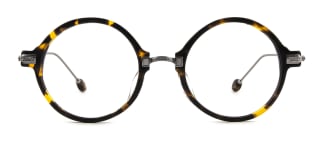 77022 Amanad Round tortoiseshell glasses