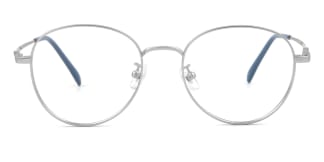 79805 Mimi Oval silver glasses