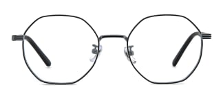 80018 Annamarie Geometric grey glasses