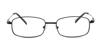 8052 Paul Rectangle black glasses